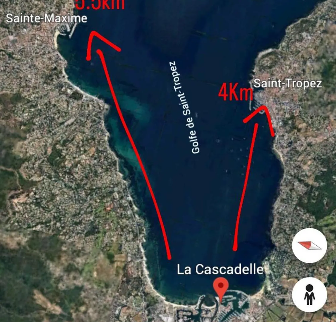 Duplex Sur Le Golfe De Saint Tropez - Panoramic View Apartment Cogolin